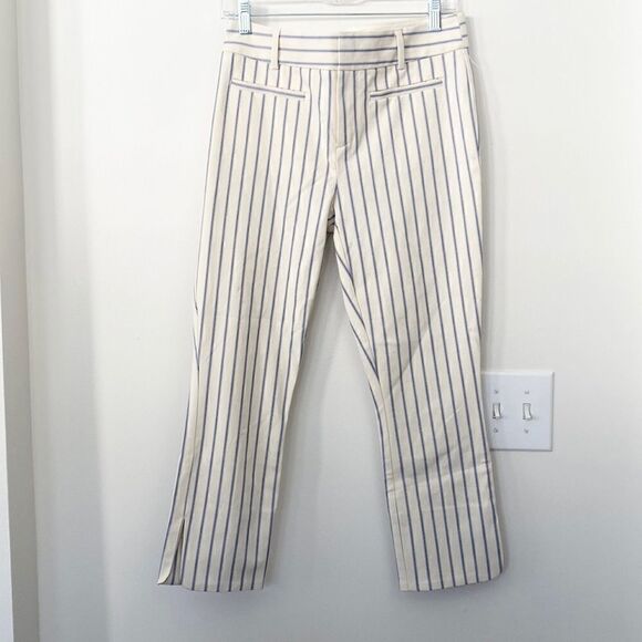 Anthropologie Pinstripe Slim Pants 2 - Picture 1 of 8